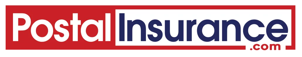 Postal Insurance logo with transparent logo